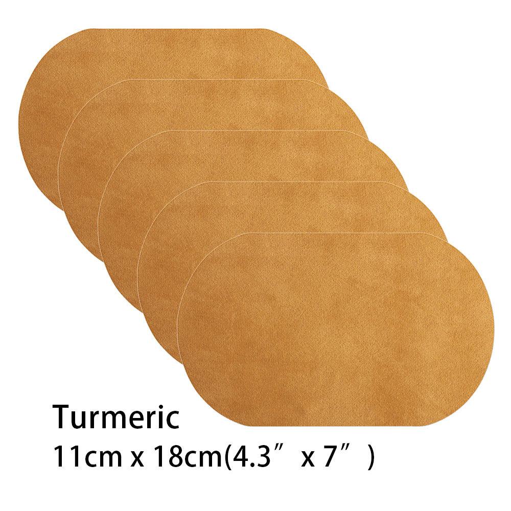 Hot Sale 5pcs Colorful Iron-On Fabric Patches Set | No Sew Adhesive for Pants Repair Kids Clothes Denim DIY Craft (Mixed Sizes)