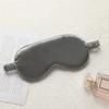 Breathable Sleep Mask Polyester Breathable Eye Mask Simulation Silk Eye Mask  Travel Use