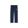 Li Ning Basketball Series Side Printed Logo Straight Casual Pants Men Bottoms Blue AYKR799-2