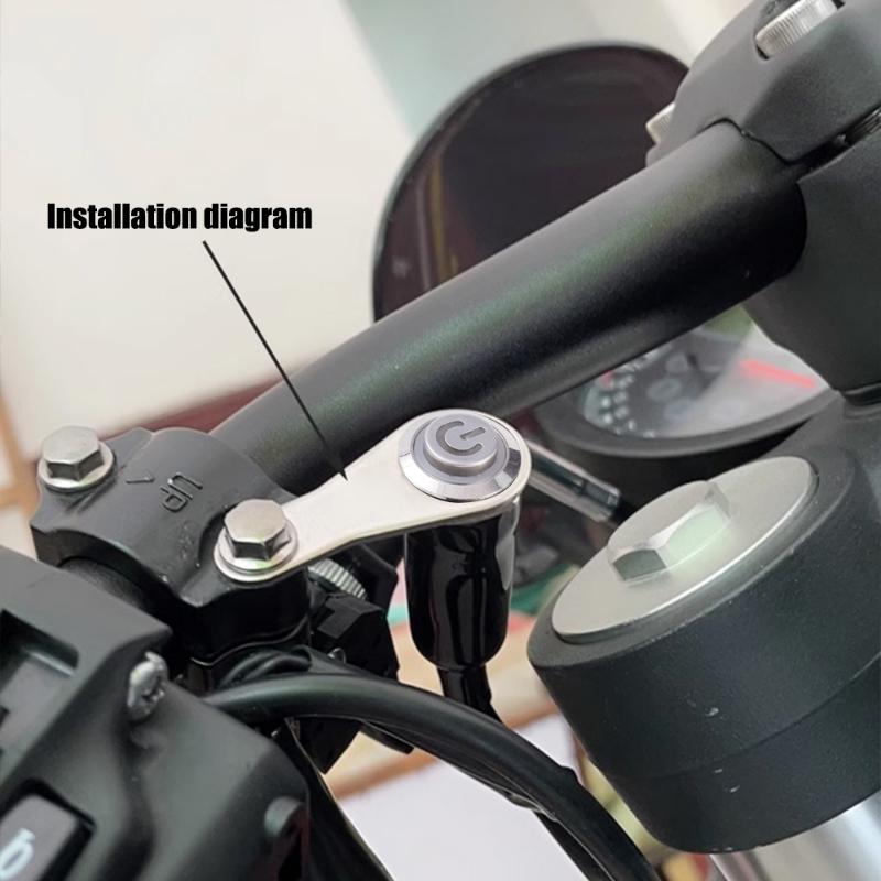 Переключатель указателя поворота мотоцикла Переключатель на руле мотоцикла Кнопка сброса с самовозвратом Водонепроницаемые противотуманные фары Лампы-переключатели цепи