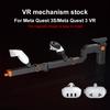 Для Meta Quest3/3S Рукоятка-кобура Держатель приклада для шутеров от первого лица Игровые аксессуары для VR-пистолета Крутая персонализированная рукоятка-кобура
