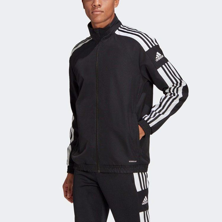 adidas Куртки Мужские Черные Стойка Умеренные Другие GK9549