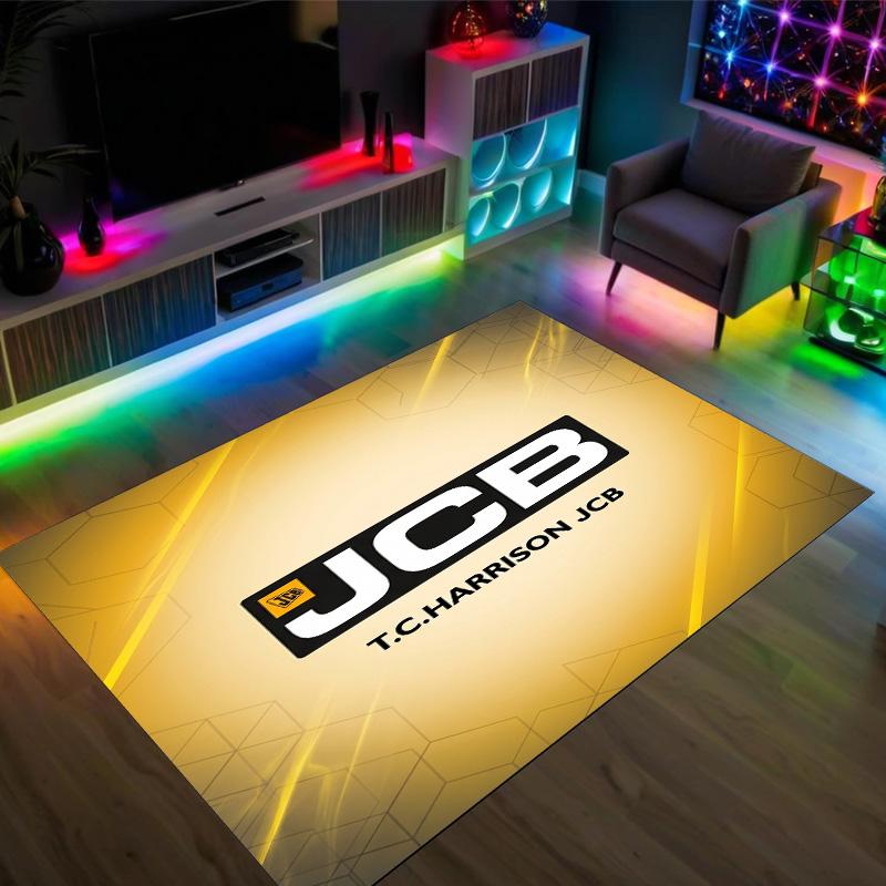JCB Design Crystal Velvet Carpet Cozy Non?Slip Printed Rug For Bedroom Living Room Entrance