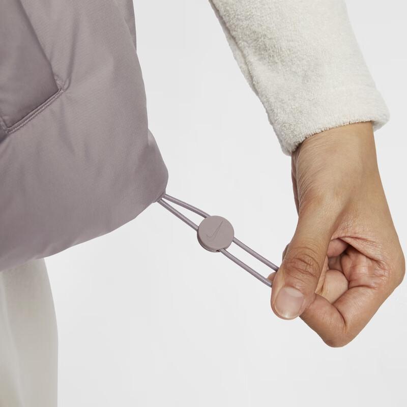 Nike Повседневный ветрозащитный теплый жилет женские жилеты фиолетовый FZ5933-226