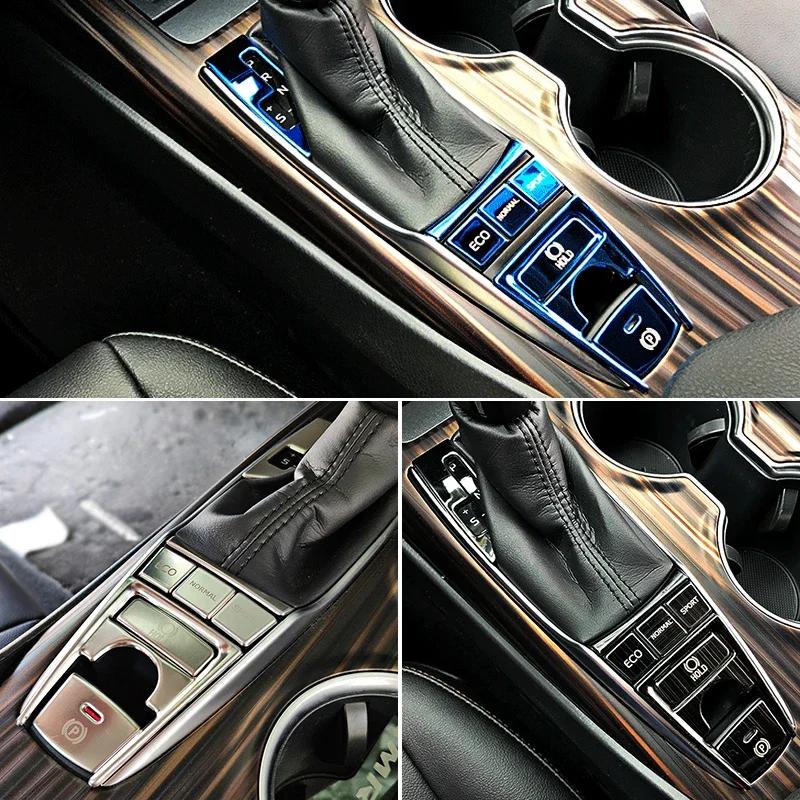 Для Toyota Camry 70 XV70 2018-2026 2026 2026 Автомобильная Центральная Панель Управления Селектором Передач Кнопки Накладка Декоративная Отделка Аксессуары для Интерьера