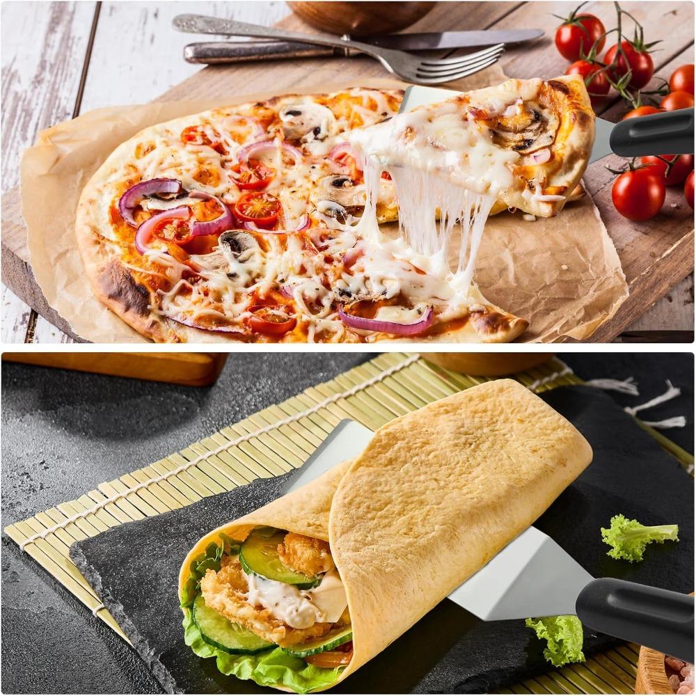 Anti-scald Handle Grill Spatula Stainless Steel Pie Server Spatula Steak Fried Shovel Tiramisu