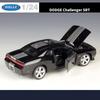 Welly 1/24 DODGE 2012 Challenger SRT Модель спортивного автомобиля из сплава Литые металлические транспортные средства Модель автомобиля высокой симуляции Игрушки для детей Подарок