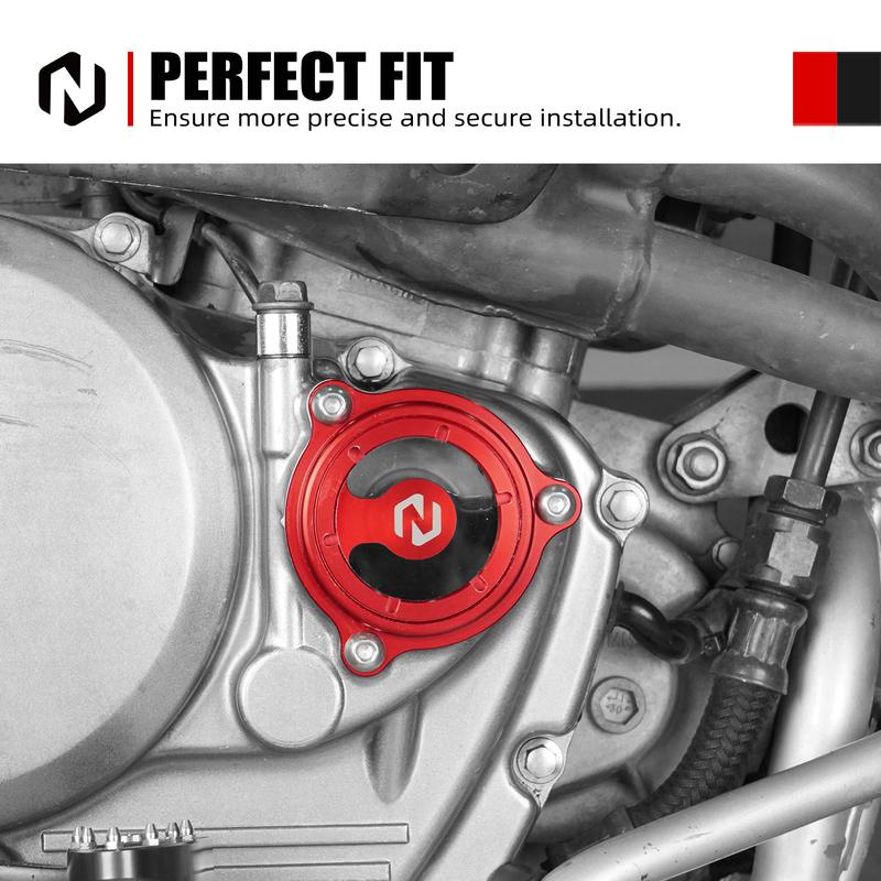 NICECNC For Honda XR650L XR 650L XR 650 L 1993-2025 XR600R XR 600R 1990-2000 Motorcycle Transparent Engine Oil Filter Cover