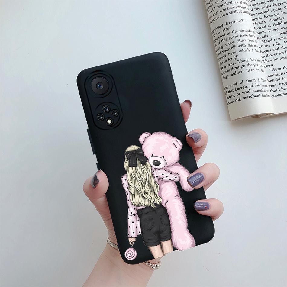 For Honor 50 Case For Huawei Honor 50 Nova 9 SE Cover Coque Super Mom Baby Fashion Girls Silicone Phone Bumper for Honor 50 Case