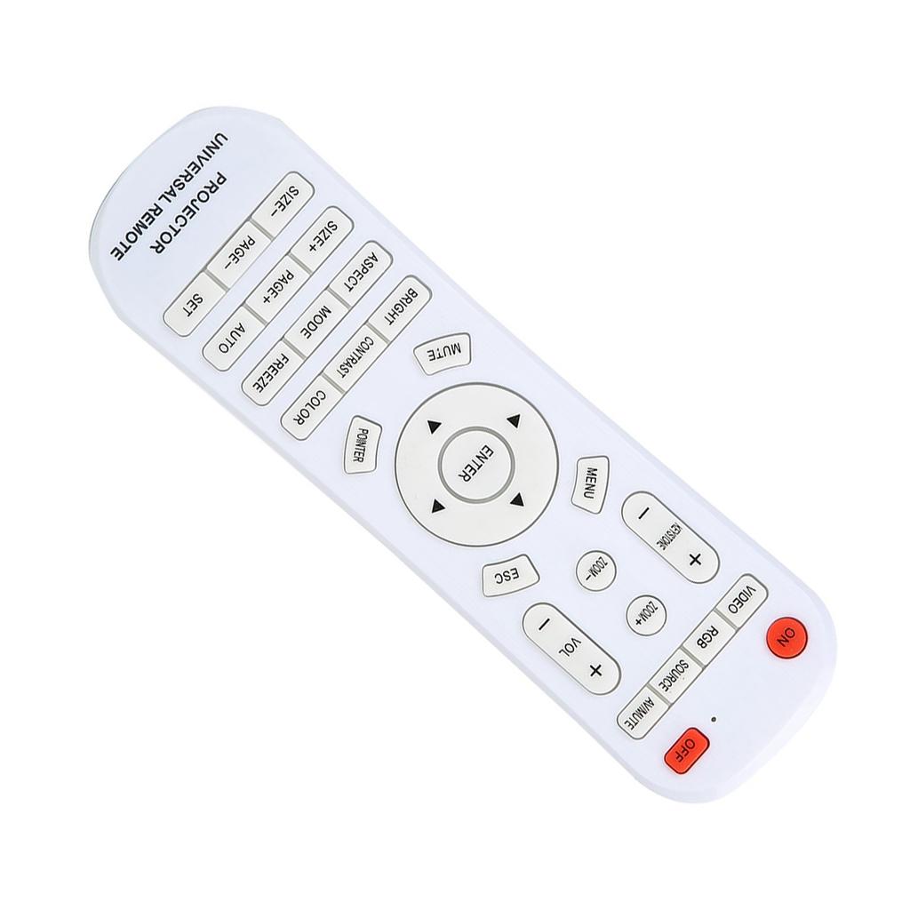 White Remote Control Controller Replacement for Projector