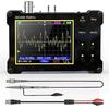 Mini Handheld Digital Supports 14 Measurement Sampling 18MHz Signal Generator Frequency LCD Display with 10X and 100X Probes Oscilloscope,