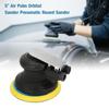5" Air Palm Orbital Sander Pneumatic Round Sander Random Hand Sanding