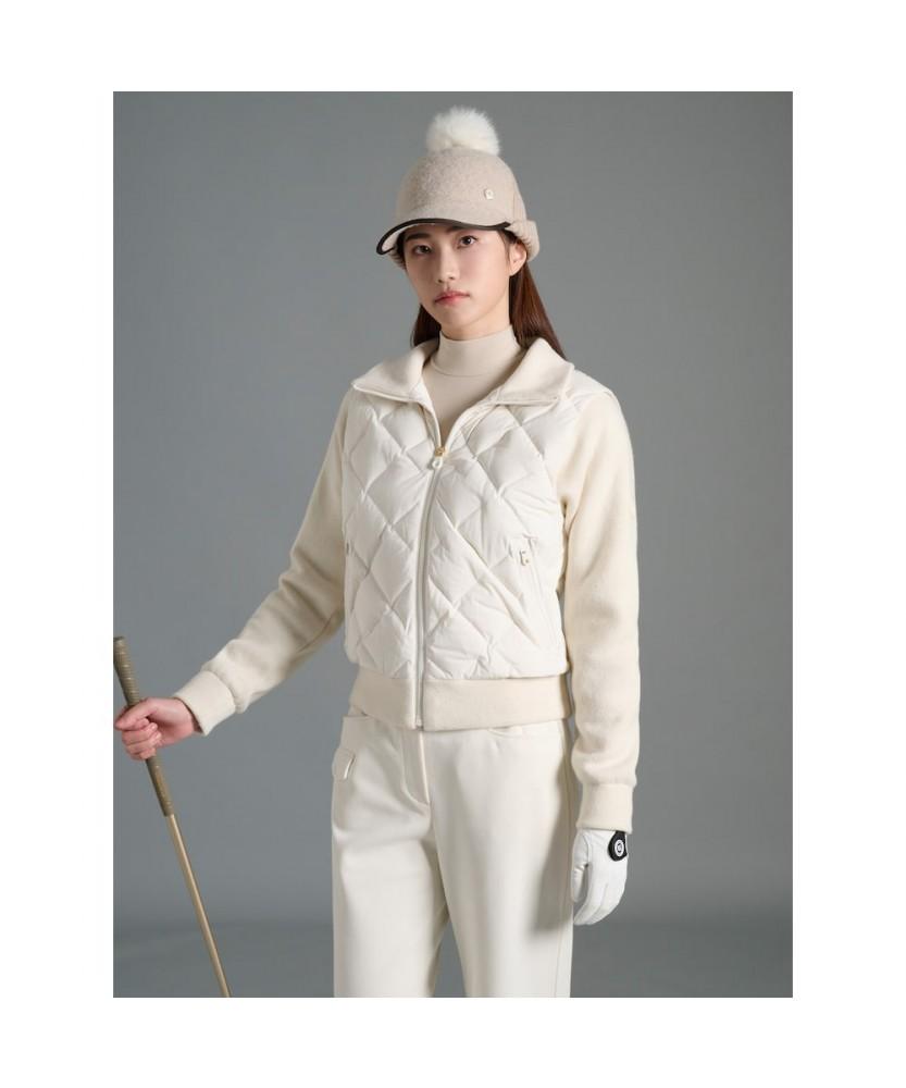Beanpole Golf Women'S Knit Hybrid Swing Down - Ivory