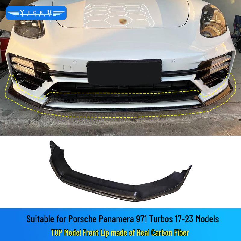 Porsche Panamera 971 Carbon Fiber Body Kit: Front & Rear Lip, Side Skirts, Spoiler, Hood (2017-2023)