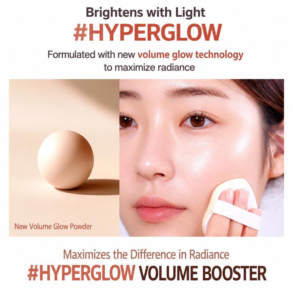 Espoir НОВЫЙ Cushion Be Glow Volume (набор: Кушон 13г + Рефил 13г)  (10 вариантов)