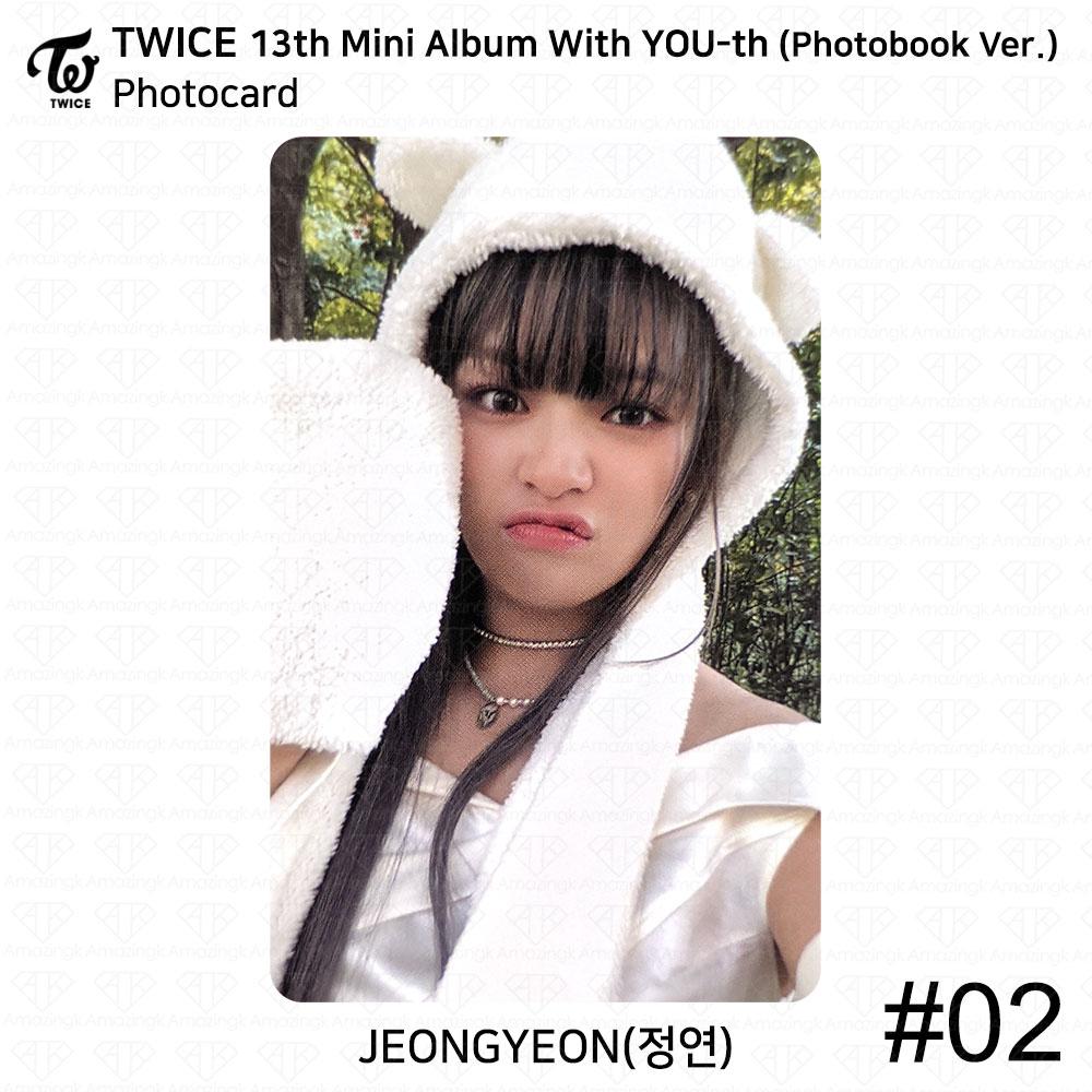 Twice 13-й мини-альбом с молодежной фотокарточкой YOU-th, постером, пленкой, стикером Jeongyeon KPOP K-POP