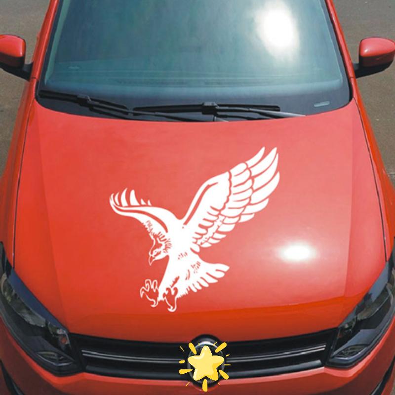 Орел, индивидуальные наклейки на капот, дверные наклейки, наклейки на тело, царапины, чтобы заблокировать наклейки для модификации автомобиля