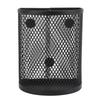 Magnetic Pen Holder Metal Mesh Pencil Storage Organizer for Desktop Refrigerator Whiteboard Semi Cylindrical