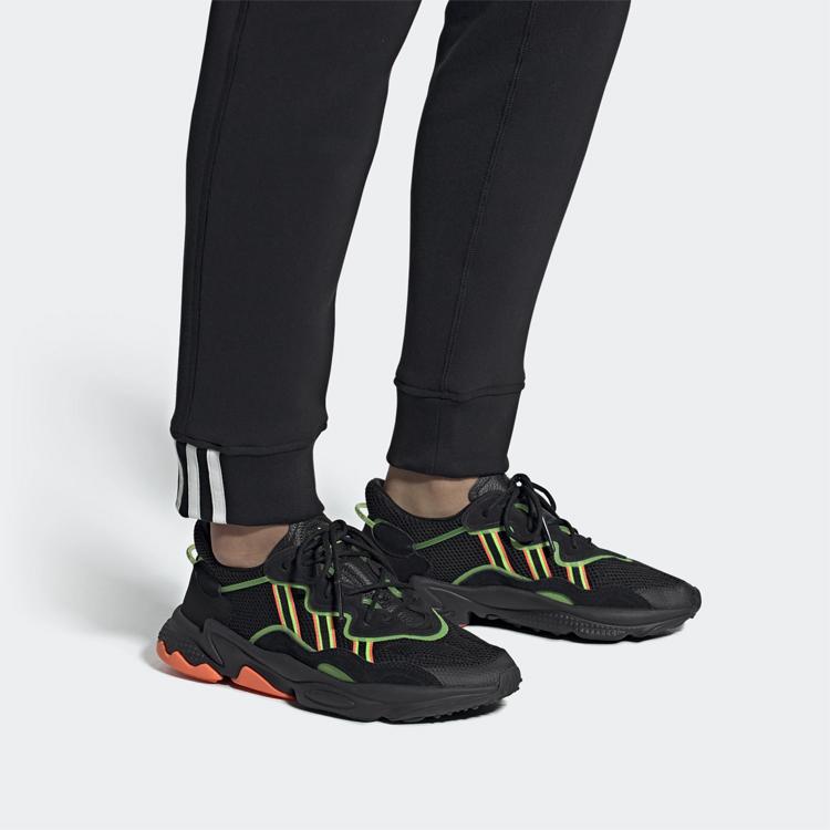Adidas Кроссовки Ozweego 'Black Green Orange' EE5696