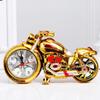 Vintage Alarm Clock Motorcycle Model Tabletop Clock Desktop Alarm Clock Bedside Clock Home Decor For Office Bedroom Nightstand
