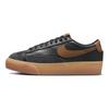 Nike Blazer Low Platform Классические Удобные Нескользящие Прочные Низкие Кеды Женские кроссовки Черные DJ0292-003