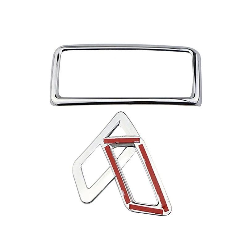 My Good Car ABS Chrome Кондиционер Вентиляционная крышка Накладка Наклейка для Nissan X-TRAIL Xtrail Rogue T32 2014 2015 2016 2017 Запчасти
