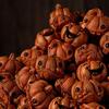 16Pcs Creative Miniature Halloween Decor Resin Resin Pumpkin Statue  Office Desktop
