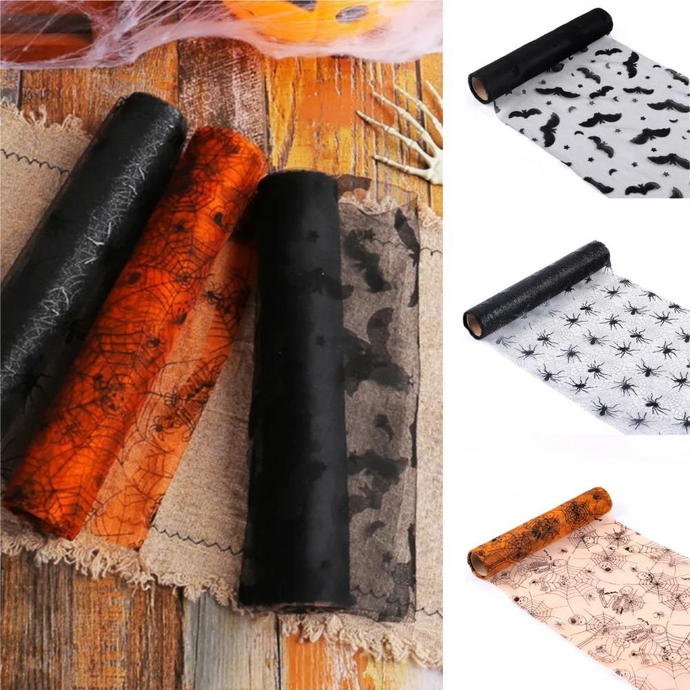 Bat Spider Skeleton Bat Tablecloth Funny Halloween Table Runner Party Table Decoration