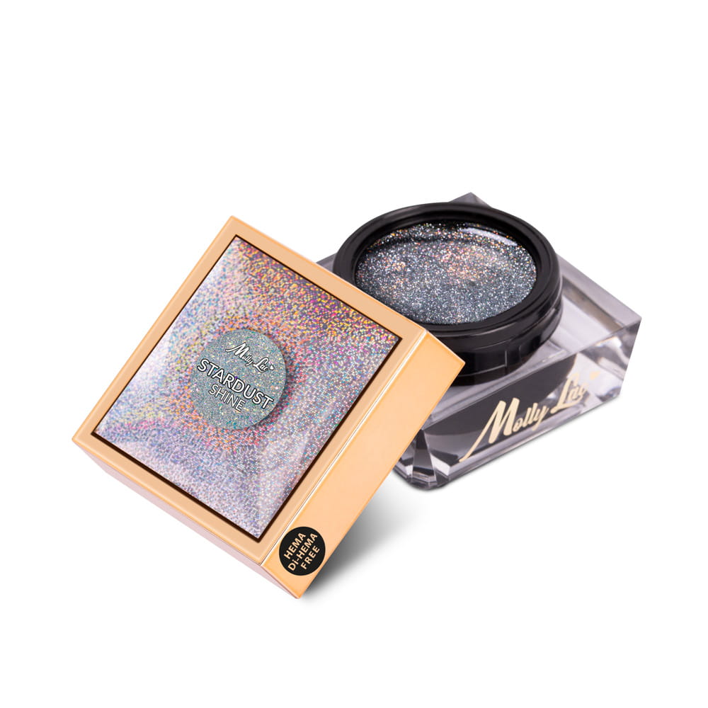 Żel Do Paznokci Shine On You Stardust Shine Mollylac Hema/Di-Hema Free 15G