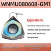 Двусторонние шестигранные режущие пластины WNMU080608 под углом 90° для трансграничного фрезерного станка с высокой скоростью подачи