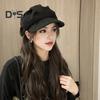 Women Newsboy Cap Adjustable Visor Berret Hat Four Seasons Breathable Peaked Hat Ladies Girls Vintage Casual Paperboy Painter Cabbie Hat