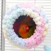 Birds Nest For Cage Parakeet Nest Winter Parrot House Coral Velvet Hideaway Hut For Bird Nesting Thickened Warm Bird Nest