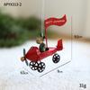 Handmade Christmas Decoration Wrought Iron Hangable Ornament Christmas Ornament  Happy Christmas