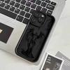 Роскошный черный чехол для телефона Ангел Смерти Демон для iPhone 17 16 15 14 13 12 11 Pro Max 16E Plus INS Мягкий чехол