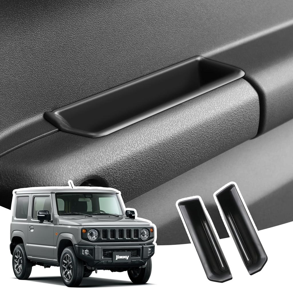 LANGBEAN Специальный карман для ручки двери Suzuki Jimny JB64 JB74 Боковой карман двери пассажира Бокс для хранения Органайзер салона Аксессуар для Jimny Интерьер