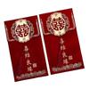 Hard Paper Chinese Money Envelopes Chinese Horse Year Red Packet Lucky Red Bag  Spring Festival