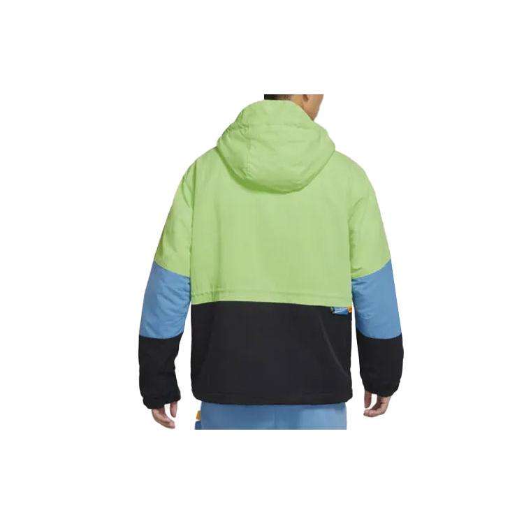 Nike Пуховики Мужские Синие С капюшоном Умеренные Другие DA6714-345