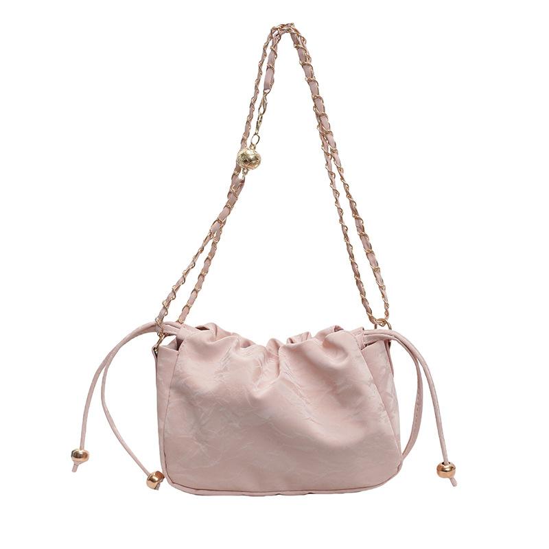 Простая повседневная сумка-ведро большой вместимости, летняя новая модная ретро-сумка, женская сумка через плечо