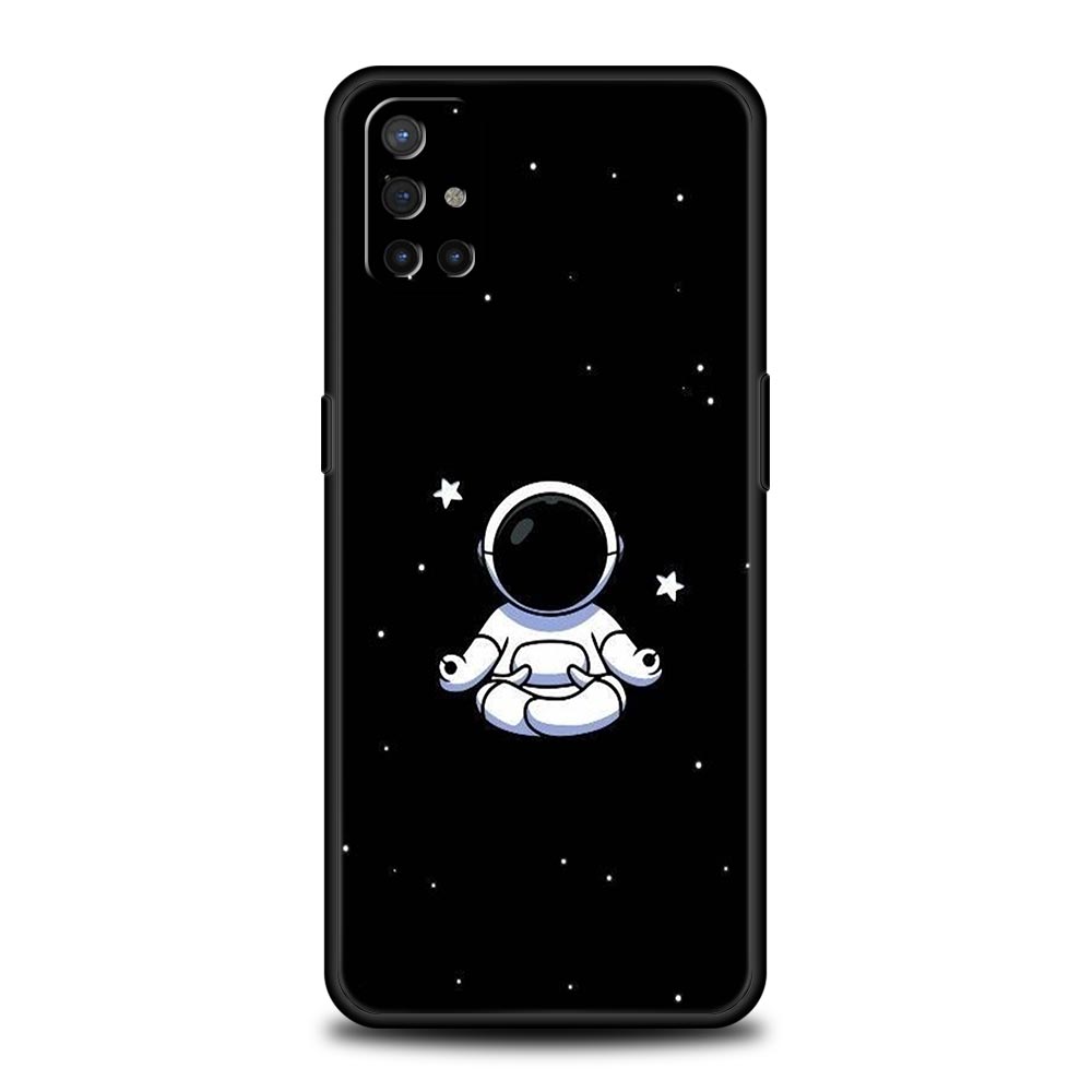 Милый чехол для телефона Астронавт для OnePlus 13 12 11 10 9 8 7T Pro 13R 12R 10R 9RT 8T Nord N200 N30 2T CE 2 3 5G Lite Мягкий чехол