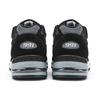 New Balance Черные серебристые женские кроссовки 991 Made in England W991EKS