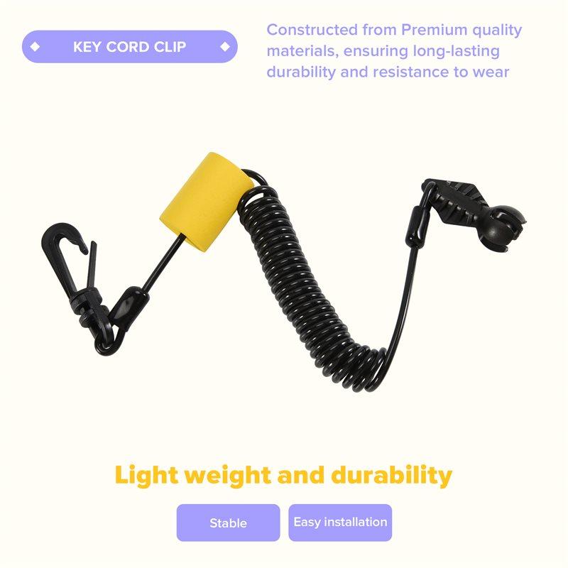 Sp-New Safety Lanyard Key Cord Clip 278003400 For Sea-Doo Spark RXT RXP ACE 900 GTX GTI Wake GTR Plus 278003410 278002843