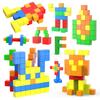 VIXA Magnetic Blocks, 28 Pieces, Educational 3D Puzzle, Building Blocks for Ages 6 and Up, Colorful Cubes, Develops Imagination and Creativity,