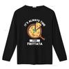 Frittata Food Lover It s Always Time For Eating T Shirt vintage Washed Top For Everyday Wear designer clothes homme Casual
