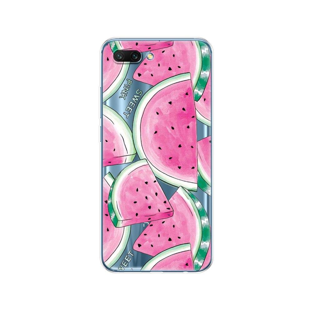 Мягкий силиконовый чехол из ТПУ для huawei Honor 10, задняя крышка, чехол для телефона Honor10, чехол Etui, полная защитная картина на 360°