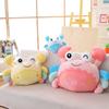 Crab Doll Aquarium Small Hairy Crab Plush Toy with Claws Human Crab Doll Ragdoll Soft Cute Mini
