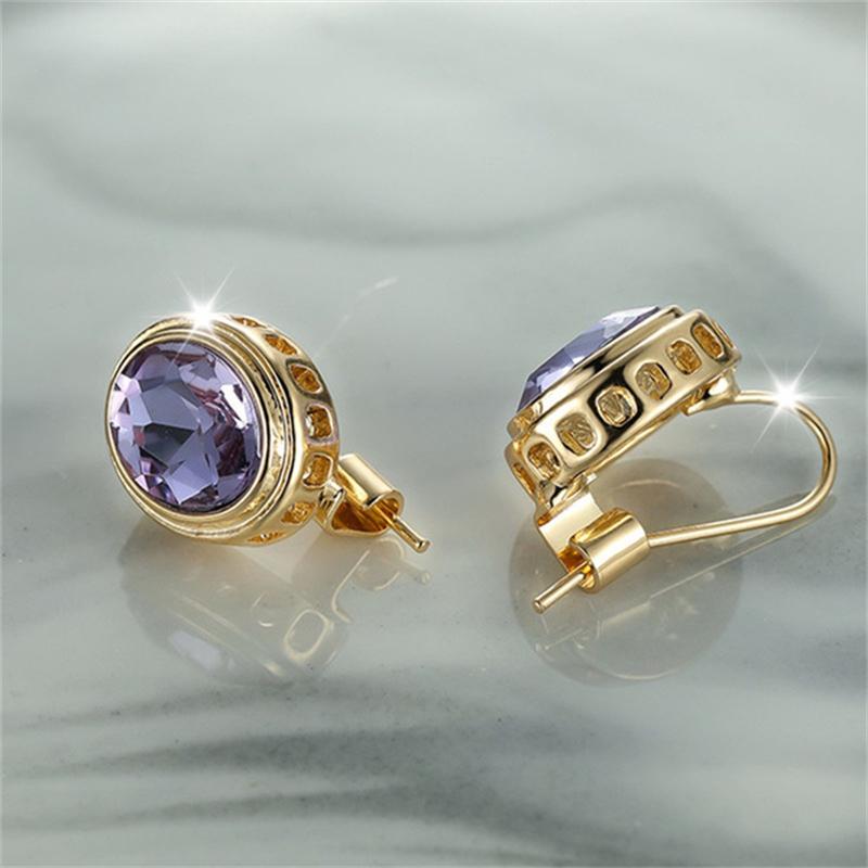 Винтажные синие овальные серьги-капли, женские элегантные свадебные банкетные украшения, подарки, серьги для помолвки и вечеринки