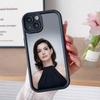 Чехол для мобильного телефона Энн Хэтэуэй для iPhone 17 16 15 14 13 12 11 Air Pro Max Plus Утолщенный ТПУ Цветной Чехол Роскошный Красивый Чехол