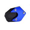 LEDISHUN Side Stand Extension Plate for Gixxer SF 250, Gixxer 250, Gixxer 150, and GSX150F (Blue)