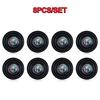 MQHWD1 4/8/12Pcs Car Door Anti-shock Pad Anti-noise Buffer Gasket Auto Interior For Alfa Romeo 4C 159 166 Spider Giulia 156 Mito 147 GT