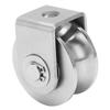 U Type Groove Wheel Stainless Steel Track Pulley for Sliding Gate Industrial Cart 48mm Diameter